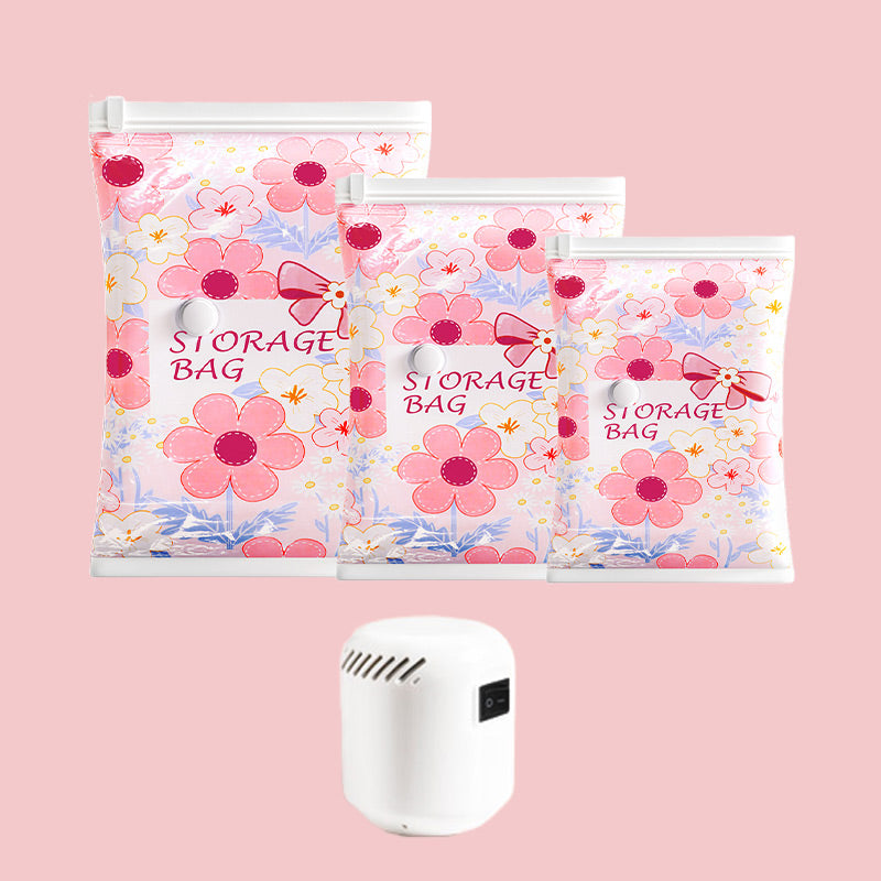 📦 50% DE RÉDUCTION ! 🚀 Sacs de Rangement Sous Vide - Économise 80% d'Espace, Imperméables et Réutilisables pour Voyage/Maison ✨🧳