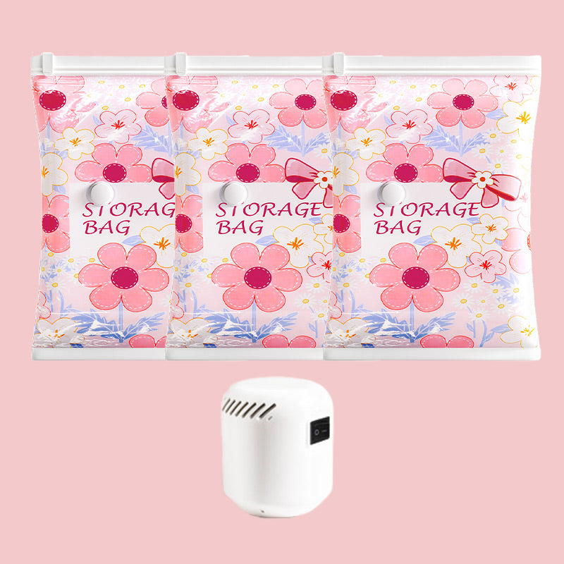 📦 50% DE RÉDUCTION ! 🚀 Sacs de Rangement Sous Vide - Économise 80% d'Espace, Imperméables et Réutilisables pour Voyage/Maison ✨🧳