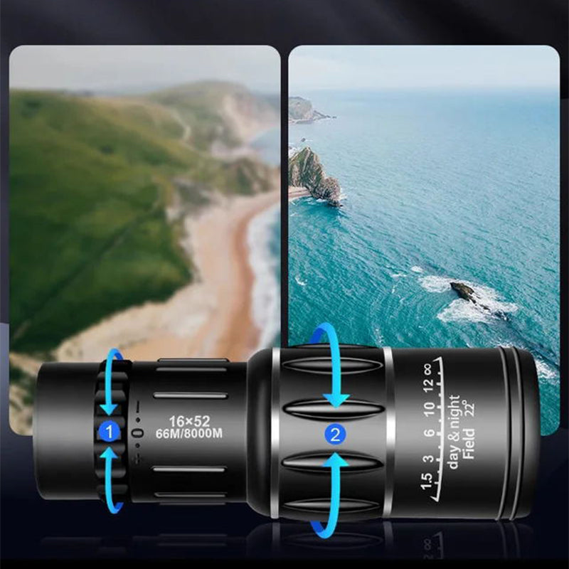 🔭 Télescope monoculaire portable à fort grossissement 🔥 Maintenant à moitié prix – Découvrez le monde de près !