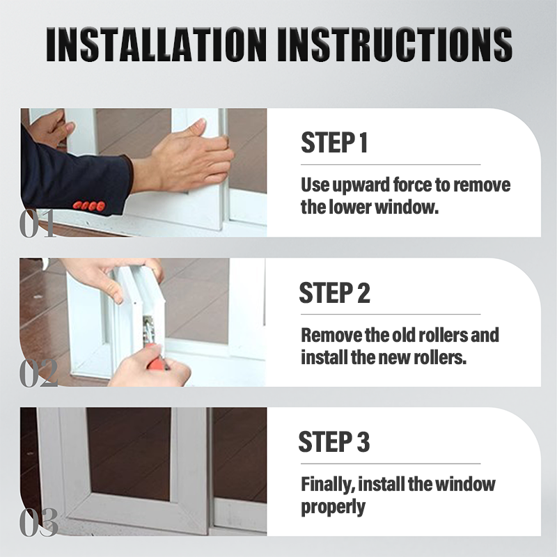 🔧Poulie en alliage de zinc 80/88 pour fenêtres et portes en PVC✨Robuste et durable