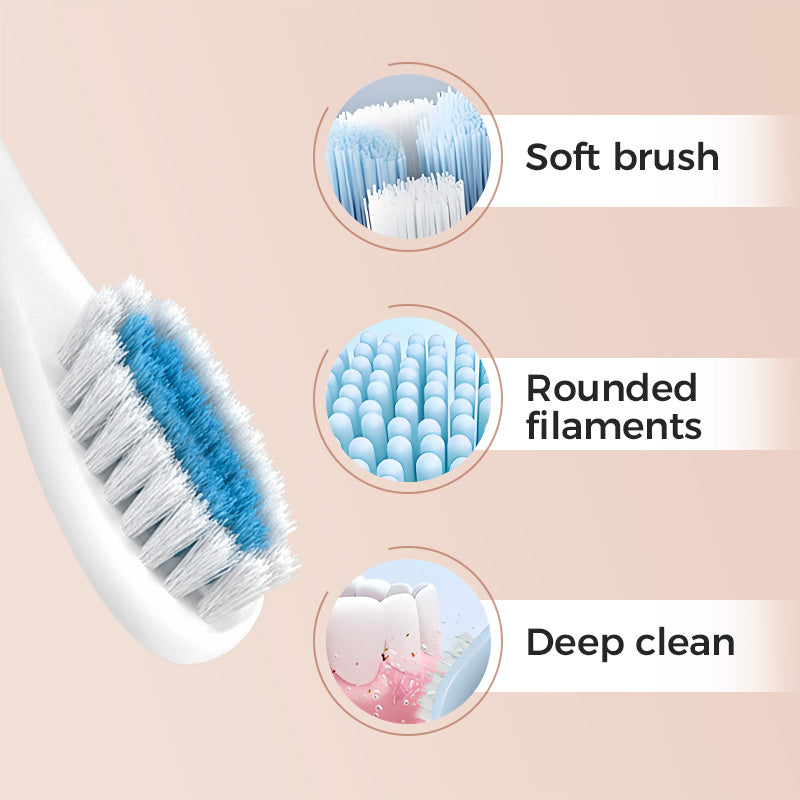 🎁2025 Vente chaude💕Brosse à dents électrique sonore rechargeable pour les adultes