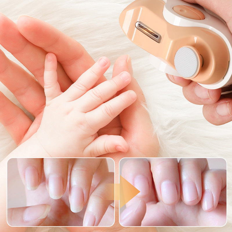 2 en 1 Coupe-ongles Électrique Automatique avec Polissage