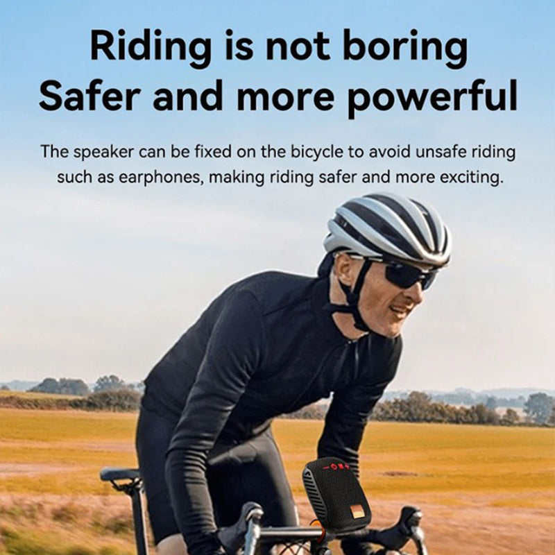 ✨Réduction limitée à 50 %🚀Haut-parleur Bluetooth étanche pour vélo avec support de montage