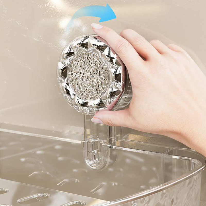 Multifunctional Suction Cup Bathroom Wall Shelf