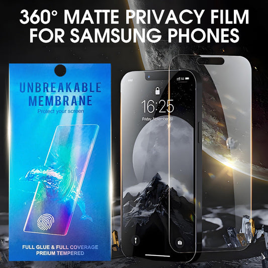 Film de confidentialité mat à 360°