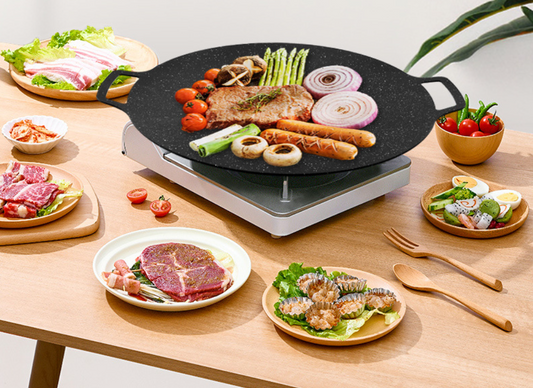 🔥 52% de réduction Hot Sale 🔥Poêle à griller multifonctionnelle avec revêtement antiadhésif médical Sone