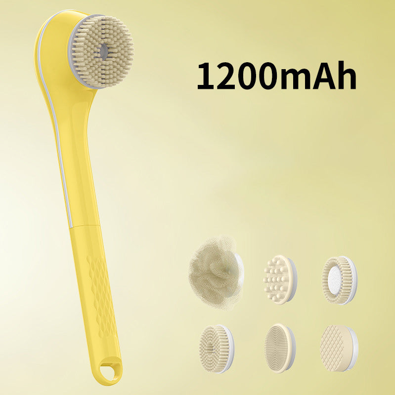 ⏳Spécial à durée limitée⏰Brosse de bain exfoliante électrique à long manche🪥
