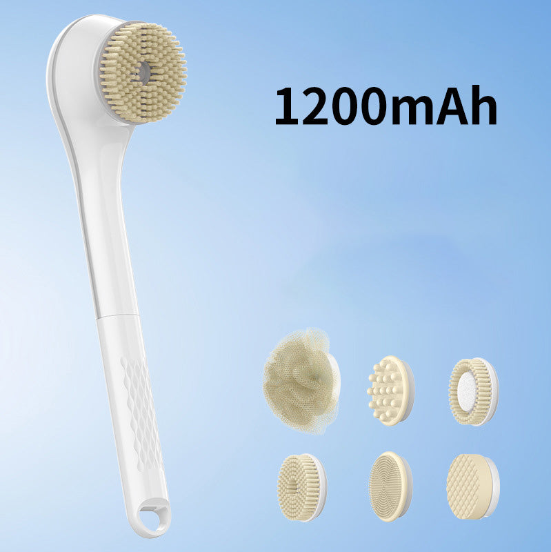 ⏳Spécial à durée limitée⏰Brosse de bain exfoliante électrique à long manche🪥