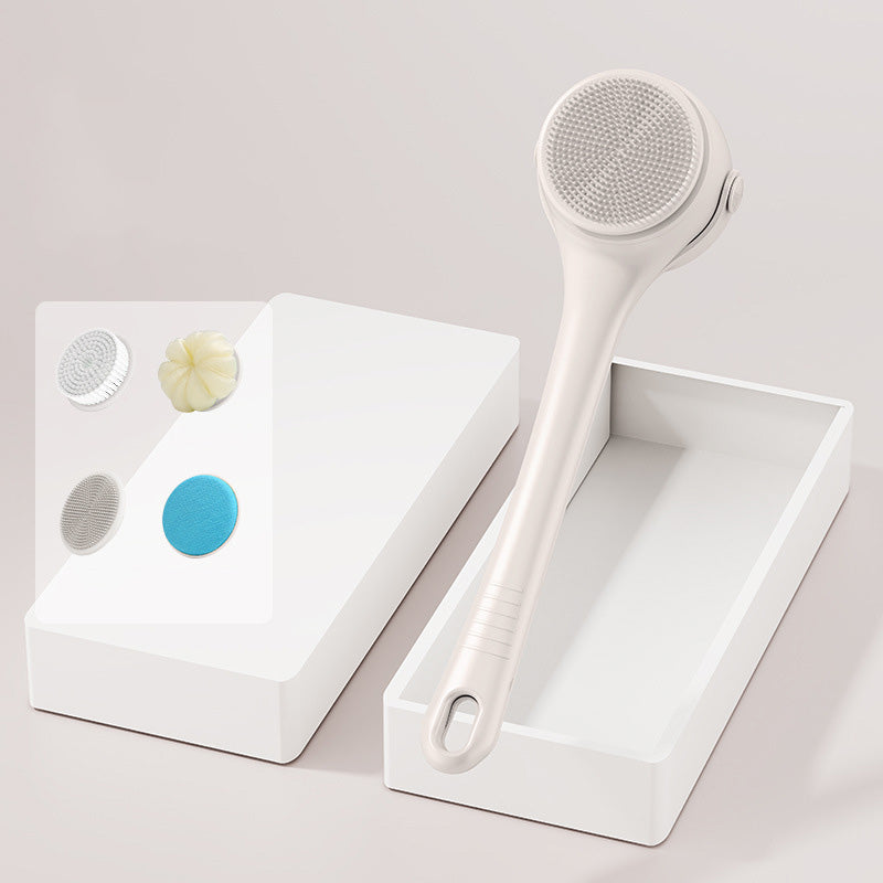 ⏳Spécial à durée limitée⏰Brosse de bain exfoliante électrique à long manche🪥