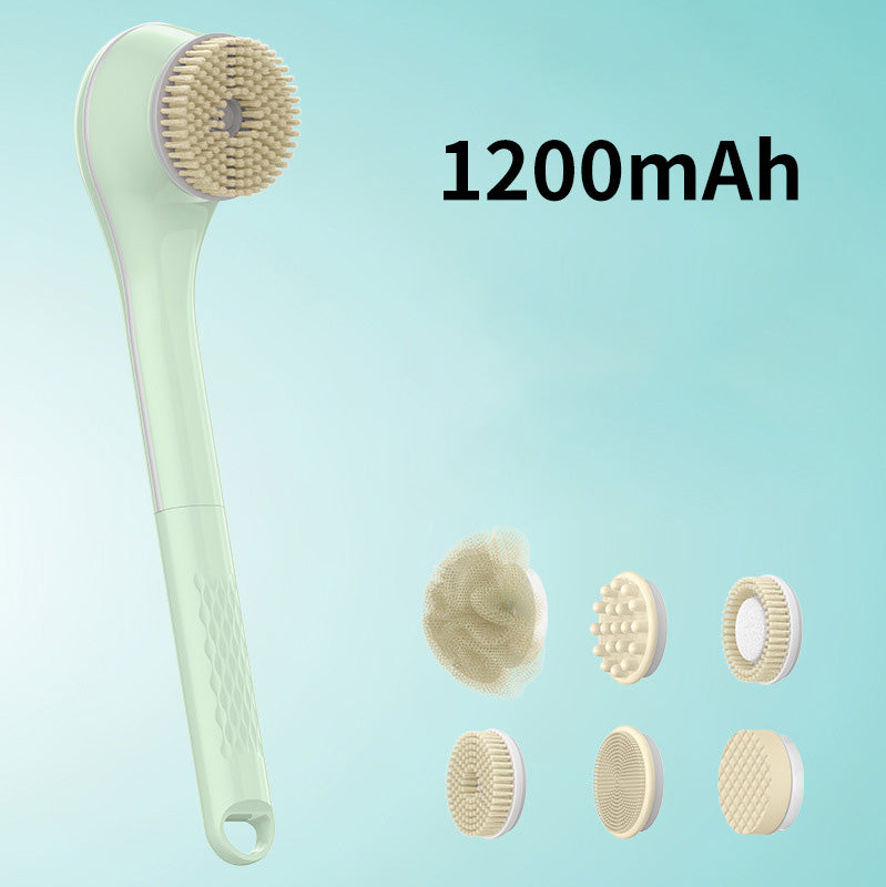 ⏳Spécial à durée limitée⏰Brosse de bain exfoliante électrique à long manche🪥