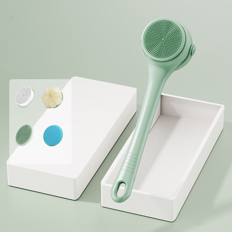 ⏳Spécial à durée limitée⏰Brosse de bain exfoliante électrique à long manche🪥