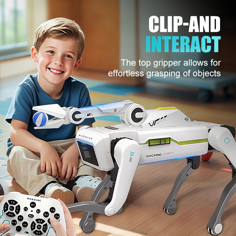 Chien robot intelligent interactif STEM