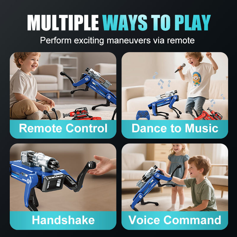 Chien robot intelligent interactif STEM