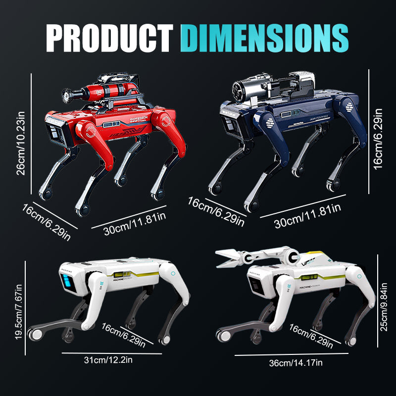 Chien robot intelligent interactif STEM