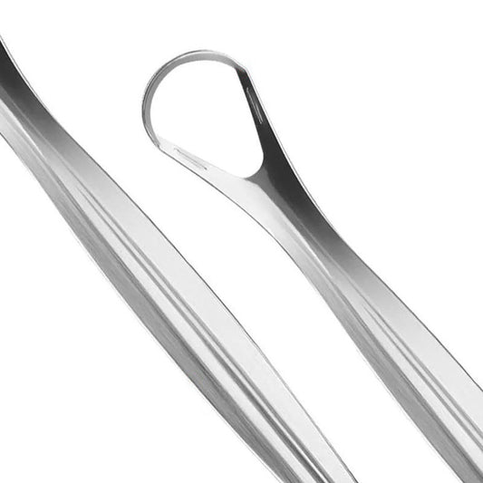 Ensemble de grattoirs de langue en acier inoxydable