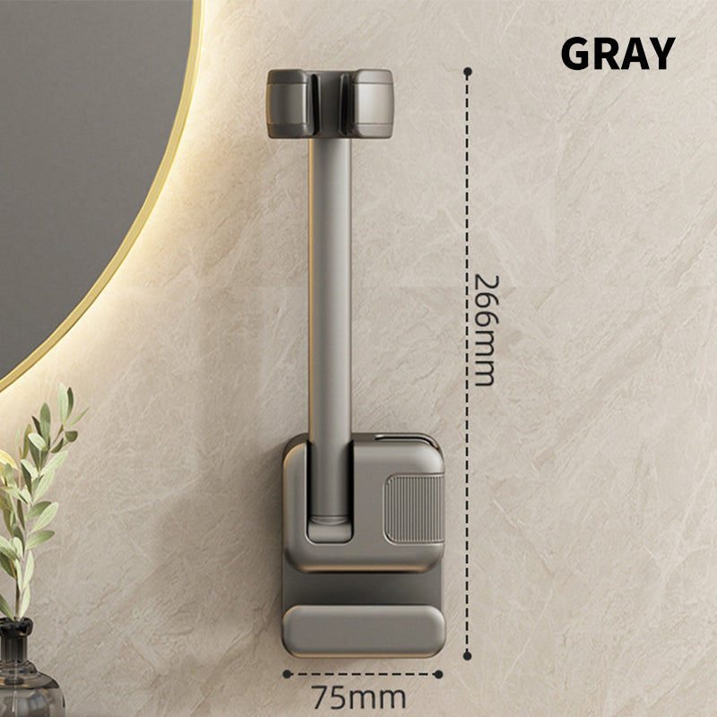 🤩Support mural pour sèche-cheveux avec range-cordon⌛⌛3 dernières heures : Grande vente💰💰