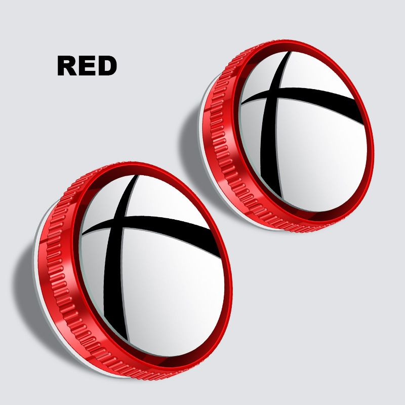 2 miroirs d'angle mort à ventouse pour voiture