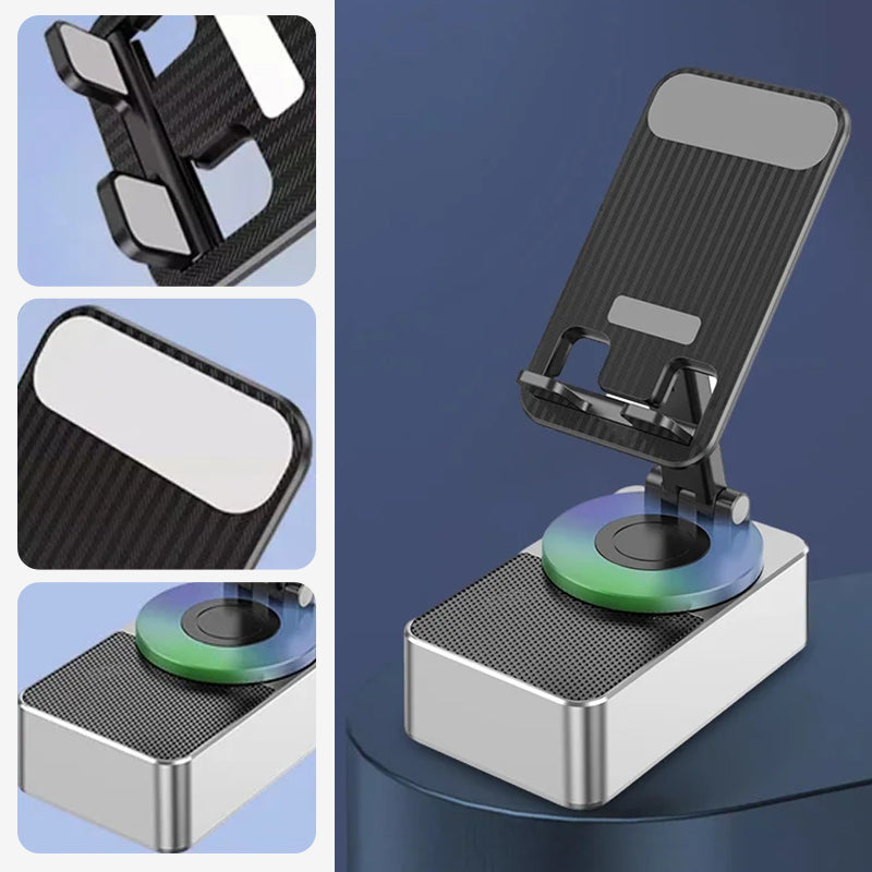 Support pour téléphone portable avec transmission audio Bluetooth