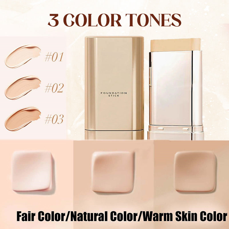 ✨Dernier jour d'offre ! – 50 % de réduction✨ Fond de teint stick double embout, impeccable et longue tenue