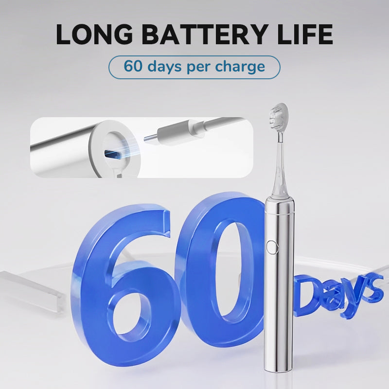 🎁2025 Vente chaude💕Brosse à dents électrique pour les adultes avec une chambre de stérilisation