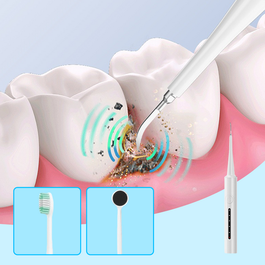 Nettoyeur à ultrasons 2 en 1 et brosse à dents électrique