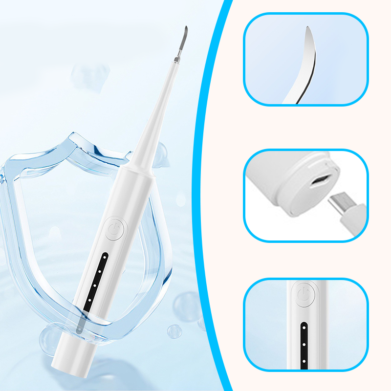 Nettoyeur à ultrasons 2 en 1 et brosse à dents électrique