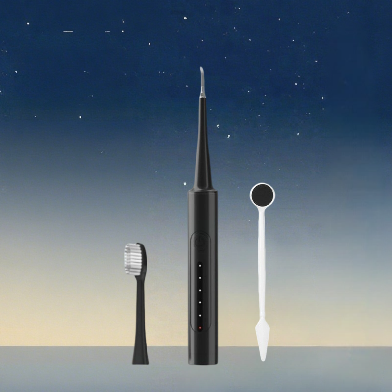 Nettoyeur à ultrasons 2 en 1 et brosse à dents électrique