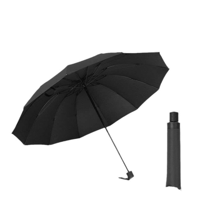 Extra grand parapluie pliable pour la pluie et le soleil