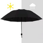 Extra grand parapluie pliable pour la pluie et le soleil