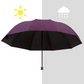 Extra grand parapluie pliable pour la pluie et le soleil