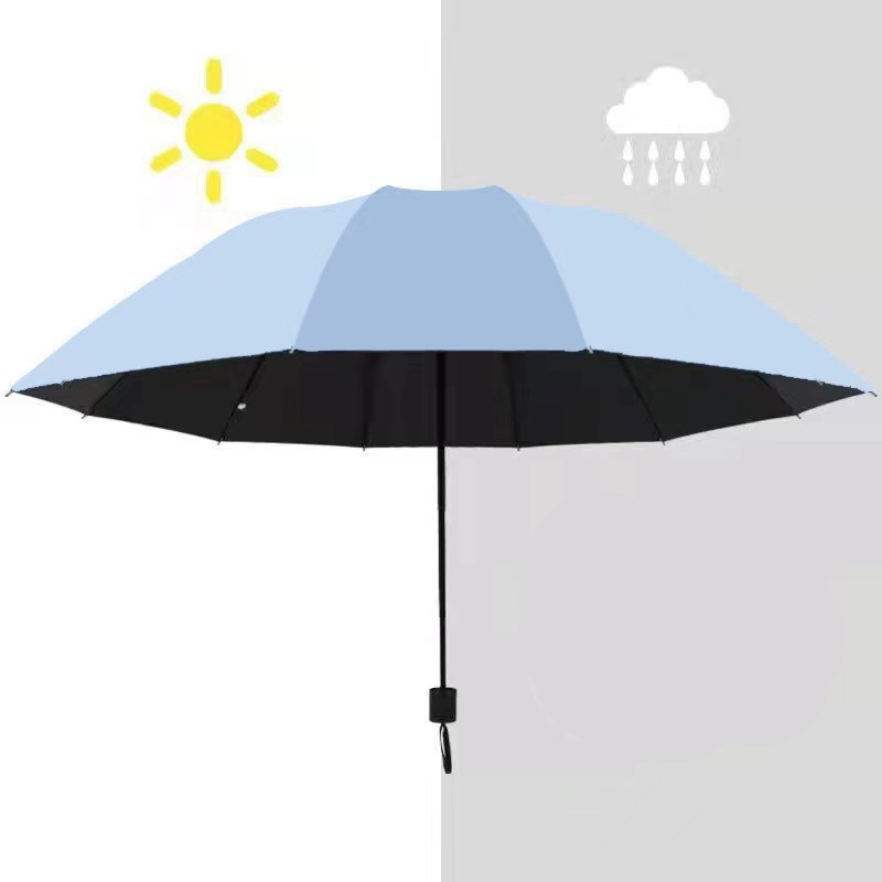 Extra grand parapluie pliable pour la pluie et le soleil