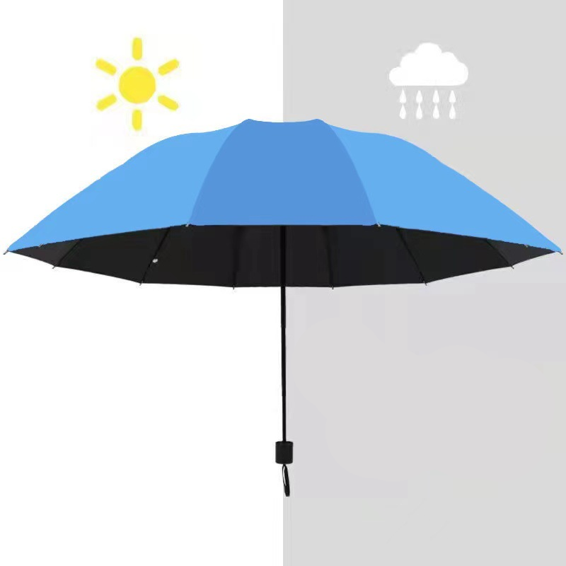 Extra grand parapluie pliable pour la pluie et le soleil