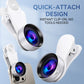 Kit d'objectifs grand angle HD universels pour téléphone