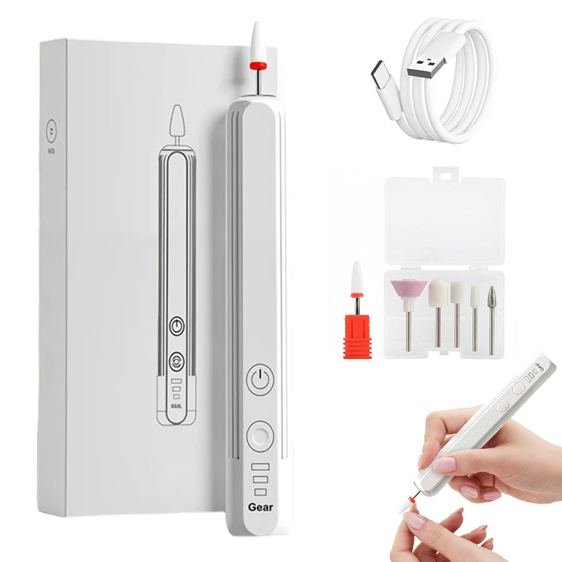 Kit de perceuse à ongles électrique rechargeable portable 6 en 1