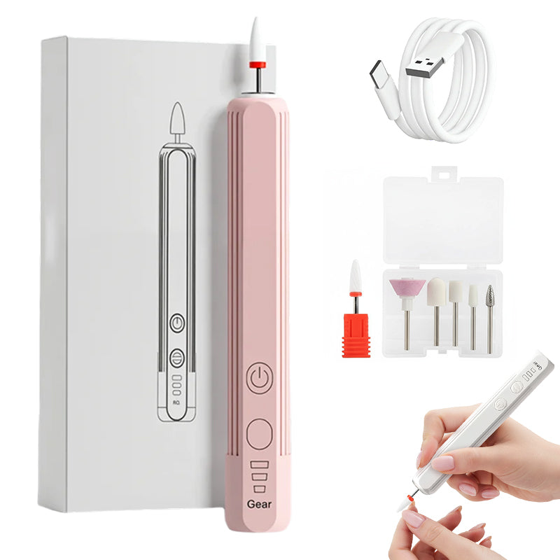 Kit de perceuse à ongles électrique rechargeable portable 6 en 1