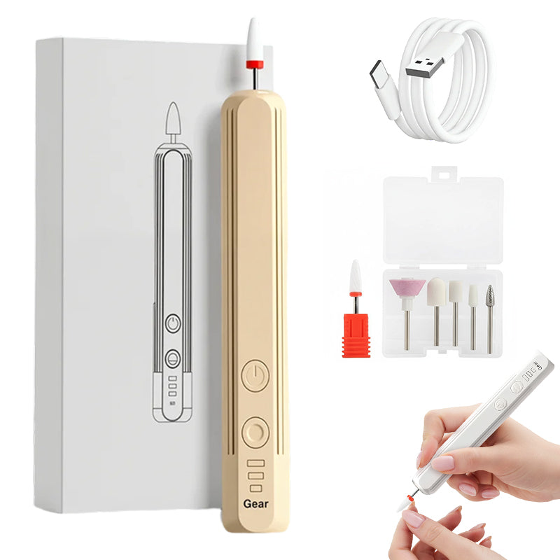 Kit de perceuse à ongles électrique rechargeable portable 6 en 1