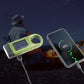 Lampe d'urgence extérieure (manivelle à main + solaire + charge USB)