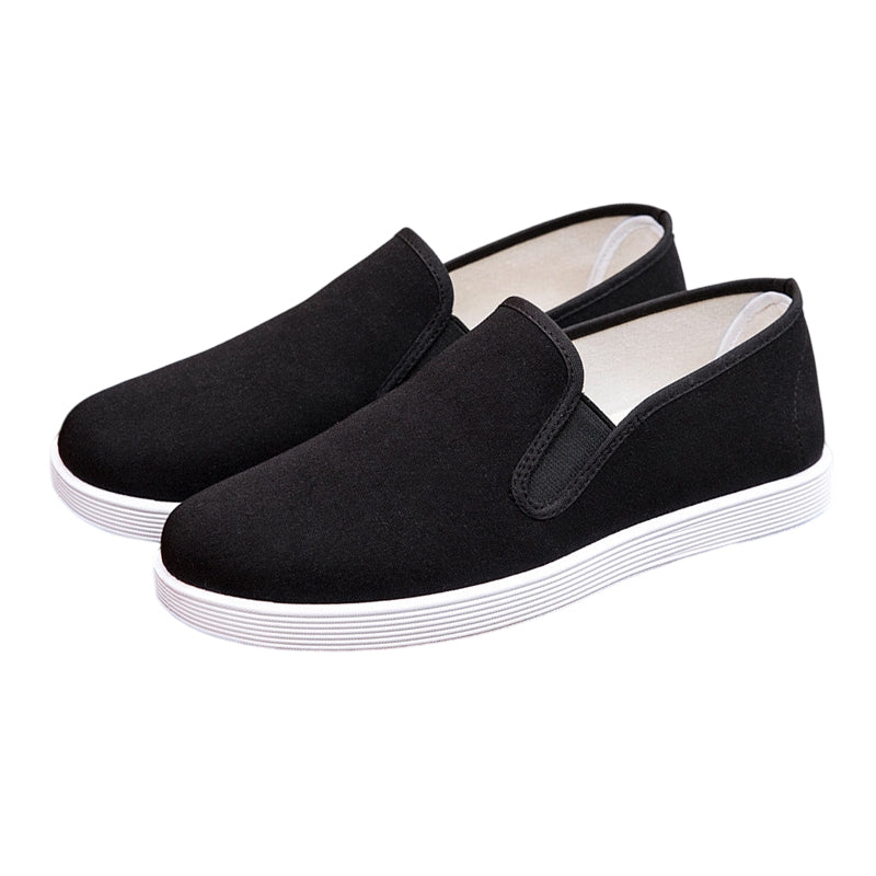Chaussures traditionnelles respirantes à enfiler pour hommes