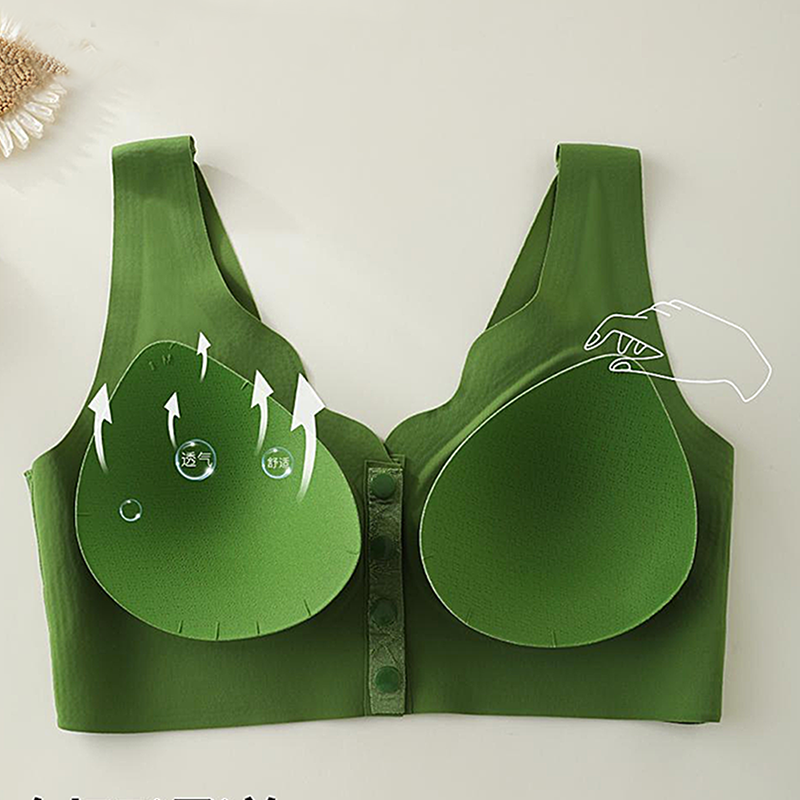 📢📢 50% DE RÉDUCTION ! ✨Soutien-Gorge Confortable Sans Armature avec Fermeture Frontale