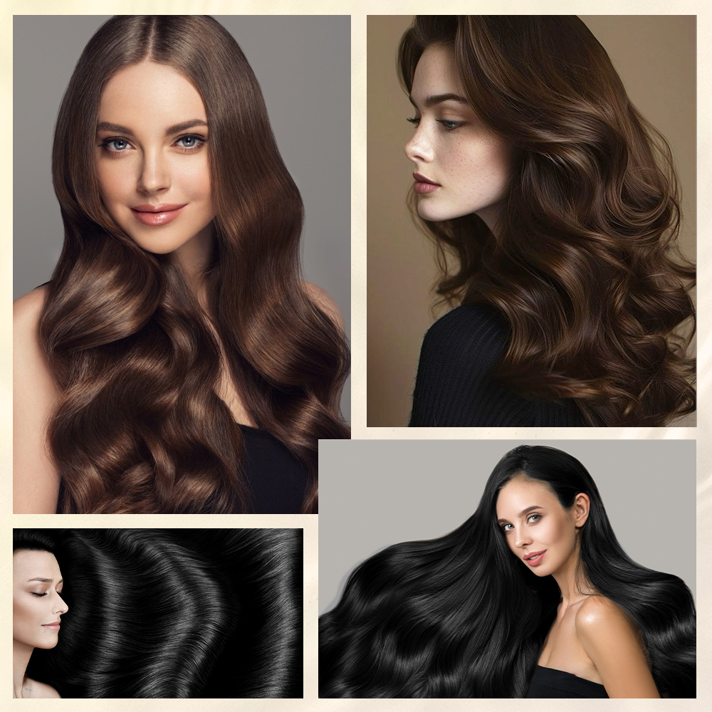 Peigne instantané pour cheveux gris