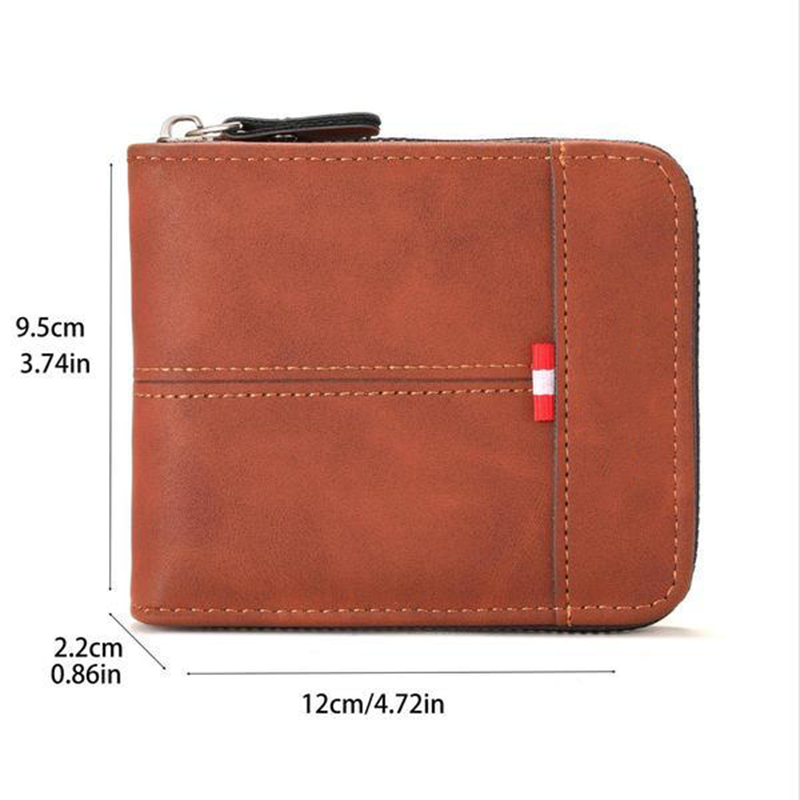 Portefeuille Carré Vintage Décontracté pour Homme