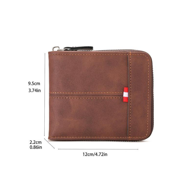 Portefeuille Carré Vintage Décontracté pour Homme