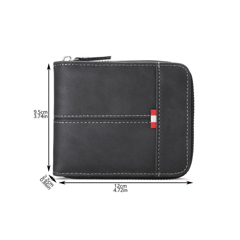 Portefeuille Carré Vintage Décontracté pour Homme