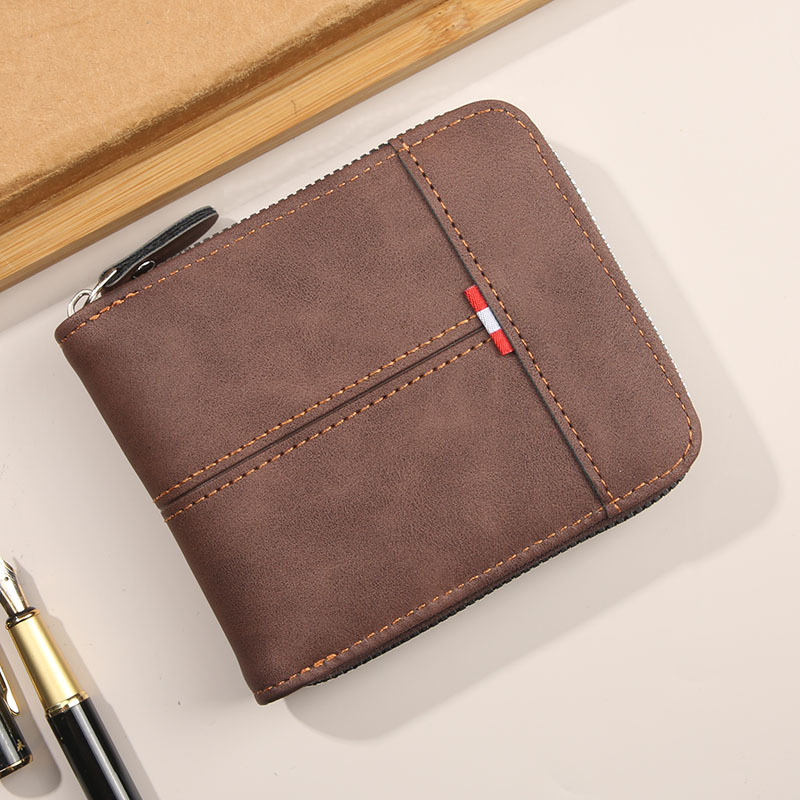 Portefeuille Carré Vintage Décontracté pour Homme