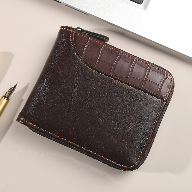 Portefeuille Carré Vintage Décontracté pour Homme