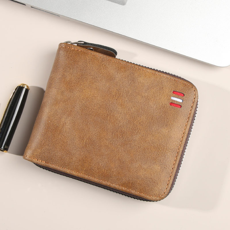 Portefeuille Carré Vintage Décontracté pour Homme