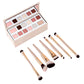 Kit de pinceaux de maquillage portables tout-en-un