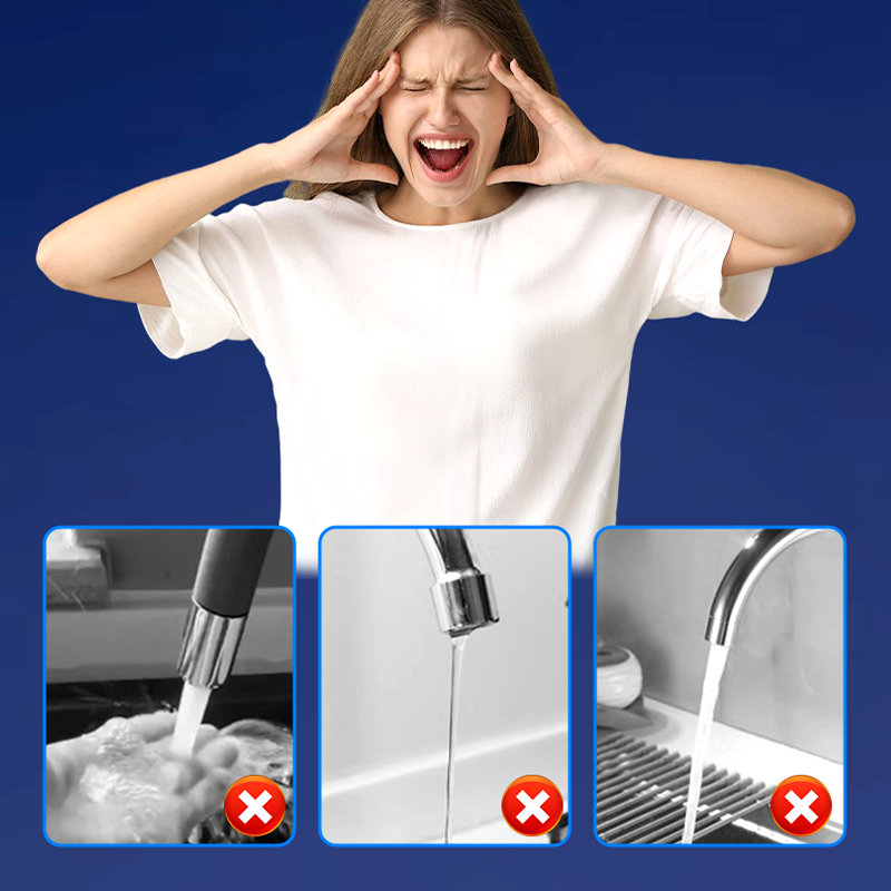 ⏳ Offre à durée limitée 💦 - Aérateur de robinet rotatif à 360° augmentant la pression