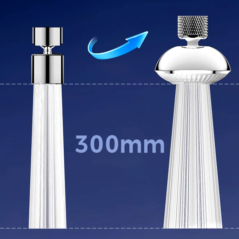 ⏳ Offre à durée limitée 💦 - Aérateur de robinet rotatif à 360° augmentant la pression