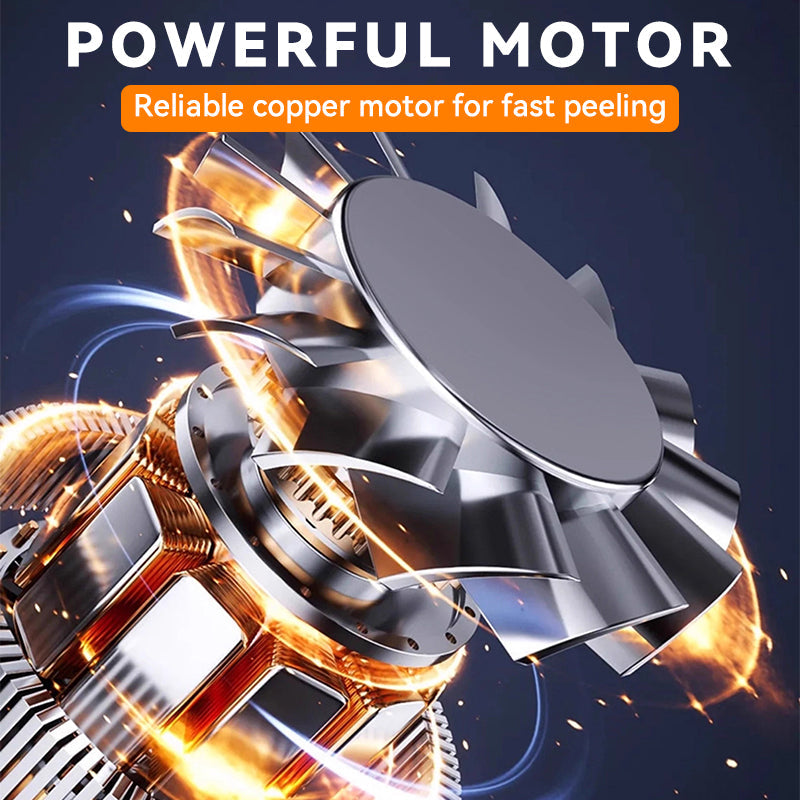 ⏳Spécial à durée limitée⏰Éplucheur électrique transparent pour fruits et légumes🍇🧄